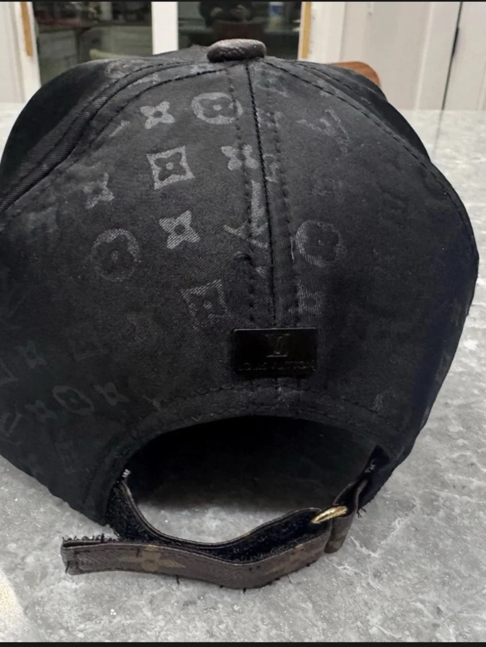 Louis Vuitton LV Monogram Get Ready Baseball Cap Hat Black  And Brown 2 Tone - Picture 3 of 12